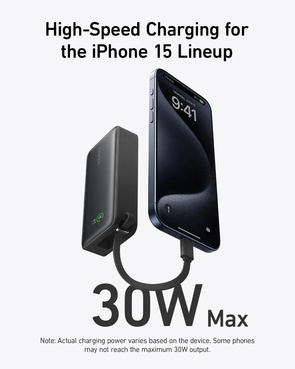 Anker Nano Power Bank 10.000mAh, 30W